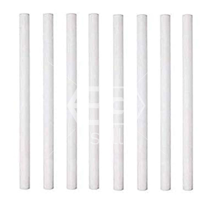 Plastic White Dowel Rods for Tiered Cake Construction, (30 cm x 1