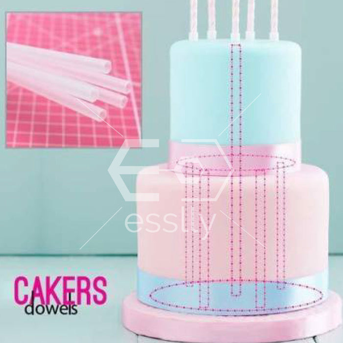 Cake Dowels, Hard Plastic