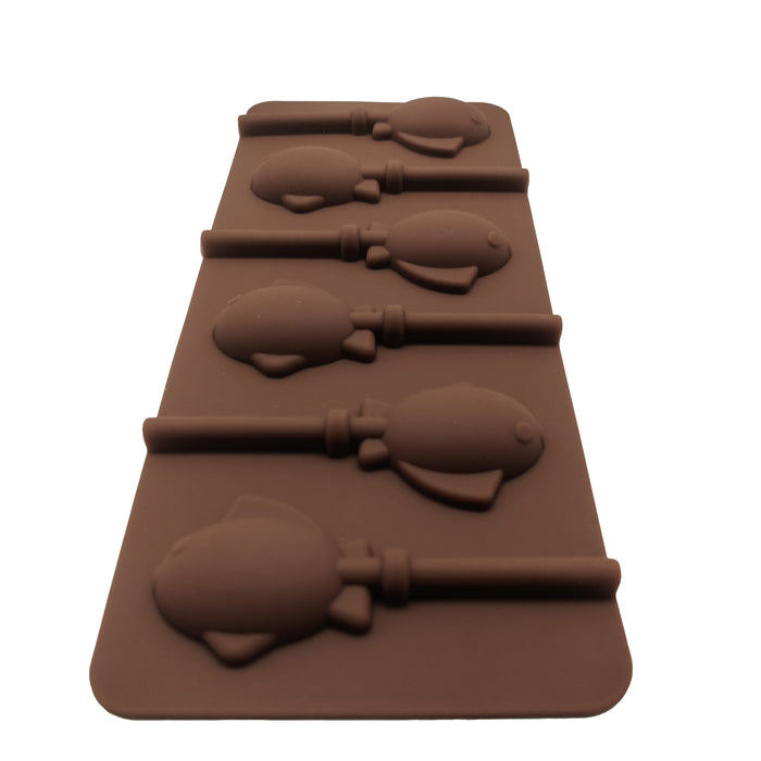 6 Cavity Fish Shaped Silicone Chocolate Mould