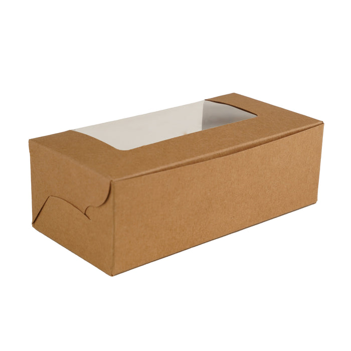 Brown Kraft Brownie Box | Pack of 25