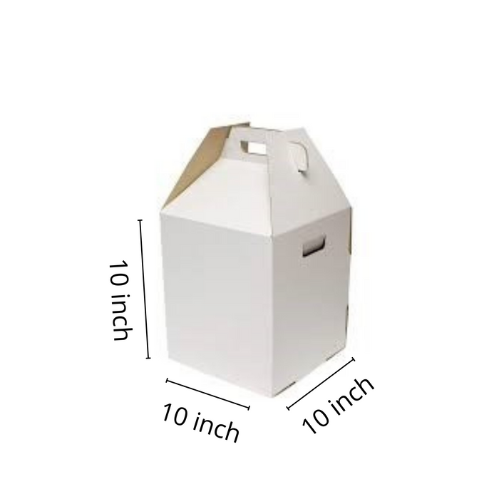 3-Ply Corrugated Tall Cake Box